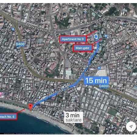 Appartement Orang- Banana Garden Alanya